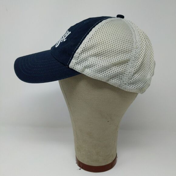 Samuel Adams The Boston Beer Company Blue White Adjustable Strapback Hat Logo - Picture 4 of 10
